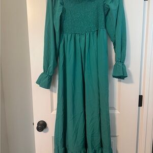 Elegant Green Dress